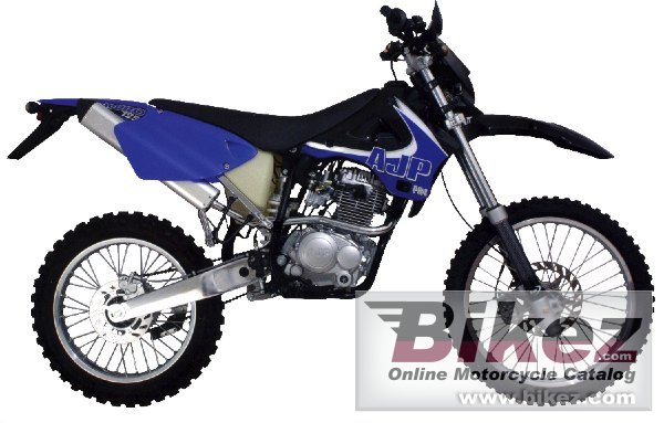 Big AJP pr4 125 enduro picture and wallpaper from Bikez.com